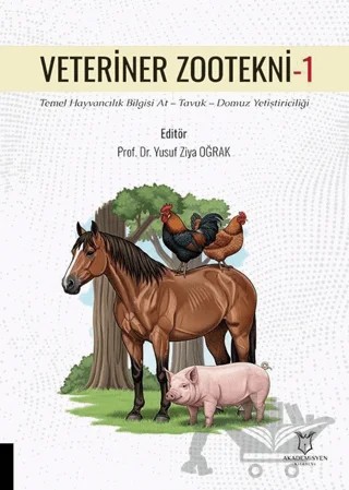 Veteriner Zootekni - 1 – Kolektif – Akademisyen Kitabevi kitap kapağı