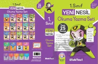 1. Sınıf Yeni Nesil Okuma Yazma Seti – Kolektif – Tudem Yayınları - Bayilik kitap kapağı