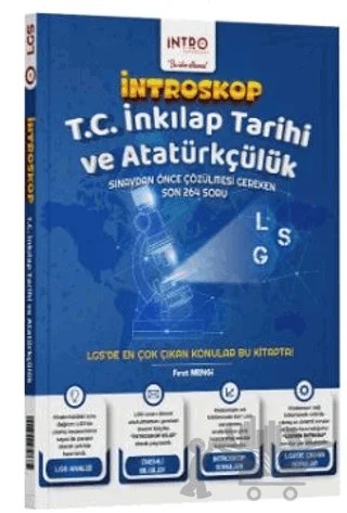 8. Sınıf LGS İnkılap Tarihi ve Atatürkçülük İntroskop Soru Bankası – Fırat Mengi – İntro Yayınları kitap kapağı