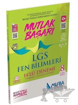 Mutlak Başarı LGS Fen Bilimleri 14lü Deneme Muba Yayınları – Kolektif – Muba Yayınları kitap kapağı