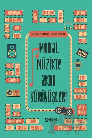 Modal Müzikte Akor Yürüyüşleri – Emrah Lehimler, Ferhat Çelikoğlu – Gece Kitaplığı kitap kapağı