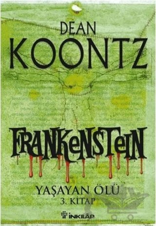 Frankenstein - Yaşayan Ölü 3. Kitap – Dean Koontz – İnkılap Kitabevi kitap kapağı