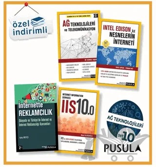 Ağ Teknolojileri Seti (Set 10) – Yavuz Çapkın, Furkan Avcı, Murat Yıldırımoğlu, Aytaç Mestçi, Cebrail Taşkın – Pusula Yayıncılık kitap kapağı