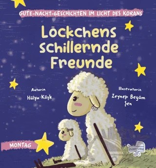 Löckchens schillernde freunde (Almanca Kıvırcık'ın Parlak Arkadaşları) – Hülya Köşk – Puset Kitap kitap kapağı