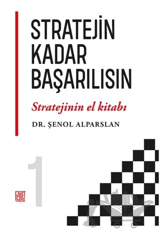 Stratejin Kadar Başarılısın – Şenol Alparslan – Palet Yayınları kitap kapağı