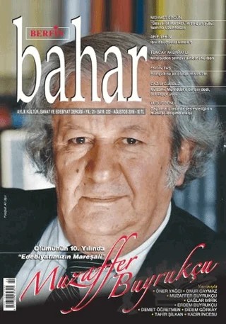 Berfin Bahar Aylık Kültür Sanat ve Edebiyat Dergisi Sayı: 222 Ağustos 2016 – Berfin Bahar Dergisi kitap kapağı