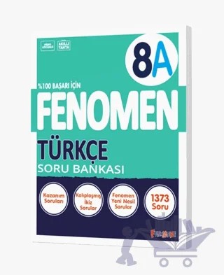 8. Sınıf Türkçe A Soru Bankası – Kolektif – Fenomen Yayınları kitap kapağı