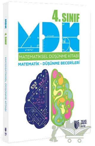 4. Sınıf Matematiksel Düşünme Kitabı – Kolektif – Teas Press kitap kapağı