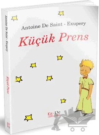 Küçük Prens – Antoine de Saint-Exupery – Ez - De Yayınları kitap kapağı
