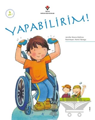 Yapabilirim! – Jennifer Moore-Mallinos – TÜBİTAK Yayınları kitap kapağı