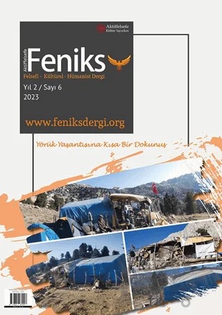 Feniks Felsefi Kültürel Hümanist Dergi Yıl: 2 Sayı: 6 2023 – Aktiffelsefe Kültür Yayınları kitap kapağı