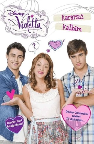 Violetta - Kararsız Kalbim – Kolektif – Doğan Egmont Yayıncılık kitap kapağı