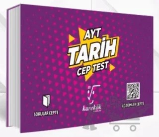 AYT Cep Test Tarih – Kolektif – Karekök Yayıncılık kitap kapağı