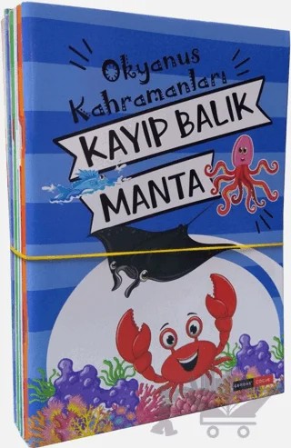 Okyanus Kahramanları Seti - 10 Kitap Takım – Kolektif – Gendaş Çocuk kitap kapağı