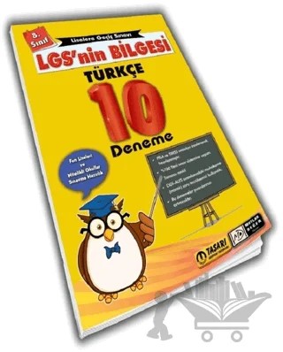 LGS 8. Sınıf Türkçe 10 Deneme – Kolektif – Mutlak Değer Yayıncılık kitap kapağı