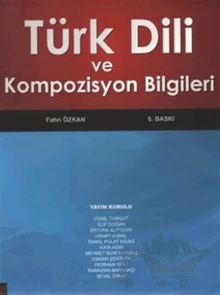 Türk Dili ve Kompozisyon Bilgileri – Kolektif – Murathan Yayınevi kitap kapağı