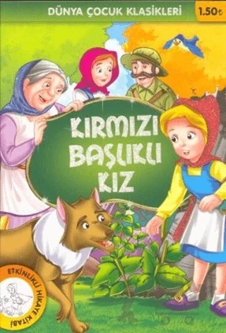 Kırmızı Başlıklı Kız – Charles Perrault – Çocuk Gezegeni kitap kapağı
