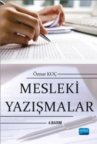 Mesleki Yazışmalar – Öznur KOÇ – Nobel Akademik Yayıncılık kitap kapağı