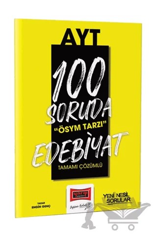 Yargı Yayınları 2023 100 Soruda ÖSYM Tarzı AYT Edebiyat Tamamı Çözümlü Soru Bankası – Engin Genç – Yargı Yayınevi kitap kapağı