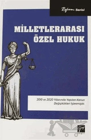 Milletlerarası Özel Hukuk – Kolektif – Gazi Kitabevi kitap kapağı