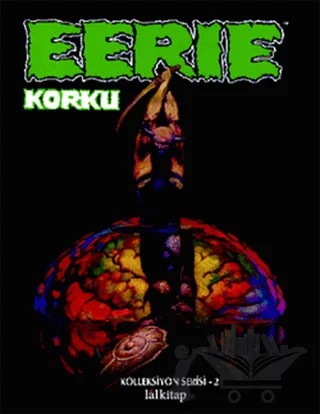 Eerie Cilt: 2 Korku – Allan Jandro, Archie Goodwin, Bill Pearson, Buddy Saunders, Johnny Craig – Lal Kitap kitap kapağı
