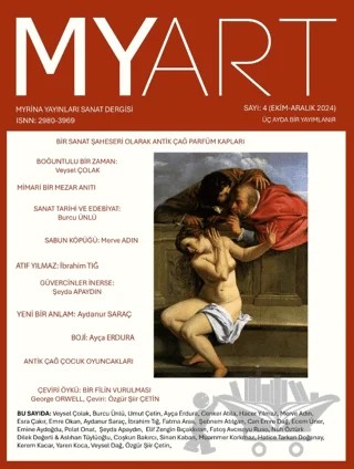 MYART: Myrina Yayınları Sanat Dergisi Sayı 4 – Myrina Yayınları kitap kapağı