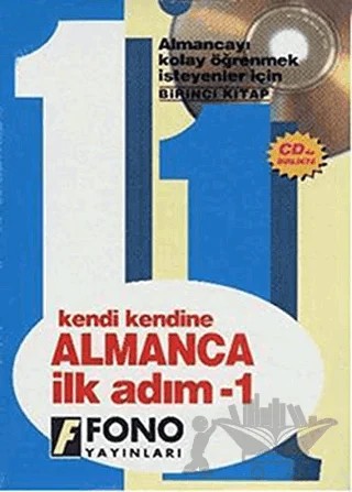 Almanca İlk Adım 1 (Sesli Kitap) – Ender Erenel, Zafer Ulusoy – Fono Yayınları kitap kapağı