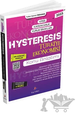Hysteresıs Türkiye Ekonomisi Konu Anlatımı – Tufan Samet Özdurak – Dizgi Kitap kitap kapağı