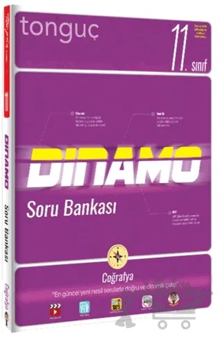 11. Sınıf Dinamo Coğrafya Soru Bankası – Kolektif – Tonguç Akademi kitap kapağı