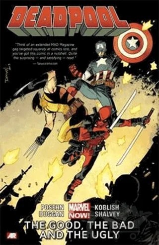 Deadpool – Scott Koblish, Brian Posehn, Declan Shalvey, Gerry Dugan – Marvell kitap kapağı