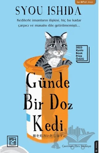 Günde Bir Doz Kedi – Syou Ishida – Athica Yayınları kitap kapağı