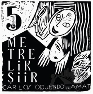 5 Metrelik Şiir – Carlos Oquendo de Amat – Plüton kitap kapağı