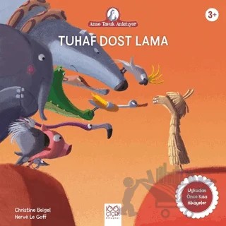 Tuhaf Dost Lama – Christine Beigel – 1001 Çiçek Kitaplar kitap kapağı