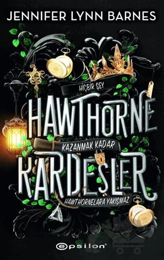 Hawthorne Kardeşler – Jennifer Lynn Barnes – Epsilon Yayınevi kitap kapağı