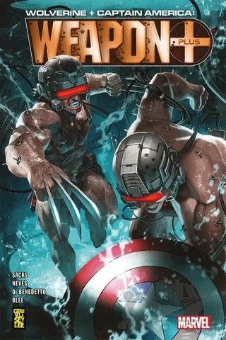 Wolverine and Captain America : Weapon+ – Ethan Sacks – Gerekli Şeyler Yayıncılık kitap kapağı