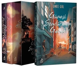 Güneşi Söndürmem Gerek Kutulu Set - 3 Kitap Takım – Emre Gül – Ren Kitap kitap kapağı