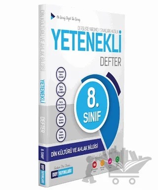 8. Sınıf Din Kültürü ve Ahlak Bilgisi Yetenekli Defter – Kolektif – DDY Yayınları kitap kapağı