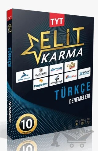 Elit Karma TYT Türkçe 10 Branş Deneme – Kolektif – Paraf Yayınları kitap kapağı