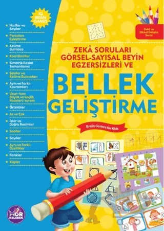 Bellek Geliştirme – Ferhat Çınar – Mor Kelebek kitap kapağı
