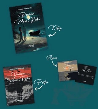 Denizin Mavi Ruhu – Meryem Esma Kiraz – Ulysses Yayınları kitap kapağı