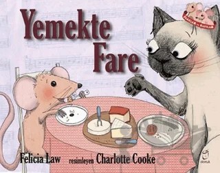 Fareler ve Sayılar 1 - Yemekte Fare – Felicia Law – Doruk Yayınları kitap kapağı
