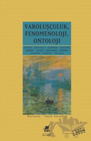 Varoluşçuluk Fenomenoloji Ontoloji – Güçlü Ateşoğlu – Ayrıntı Yayınları kitap kapağı