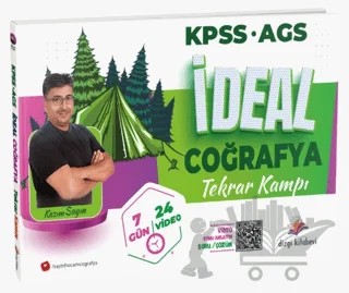 2026 KPSS MEB AGS İdeal Coğrafya Video Konu Anlatımlı Tekrar Kampı – Kazım Sayın – Dizgi Kitap kitap kapağı