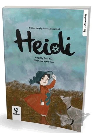 Heidi – Johanna Spyri – Sankofa Yayınevi kitap kapağı