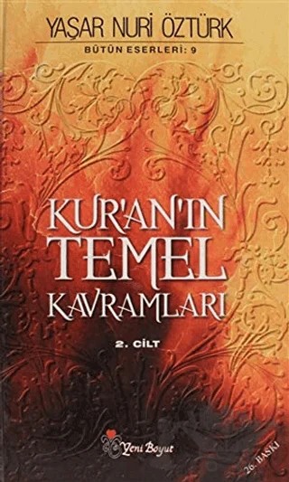 Kur'an'ın Temel Kavramları 2. Cilt – Yaşar Nuri Öztürk – Yeni Boyut Yayınları kitap kapağı
