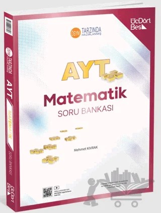 2025 AYT Matematik Soru Bankası – Mehmet Kıvrak – Üç Dört Beş Yayınları kitap kapağı