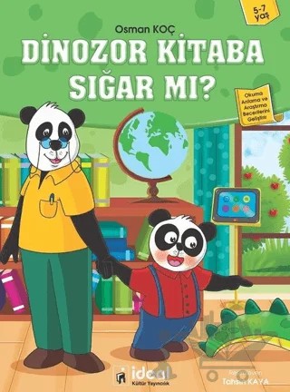Dinozor Kitaba Sığar mı? – Osman Koç – İdeal Kültür Yayıncılık kitap kapağı