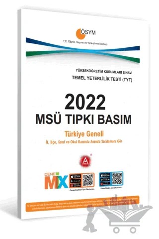 2022 MSÜ Tıpkı Basım Deneme Kitapçığı – Kolektif – A Yayınları kitap kapağı