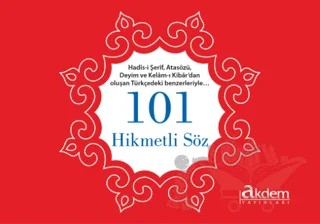 101 Hikmetli Söz – Kolektif – Akdem Yayınları kitap kapağı