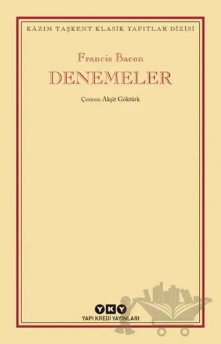 Denemeler – Francis Bacon – Yapı Kredi Yayınları kitap kapağı